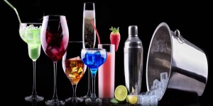 Verres d'alcool