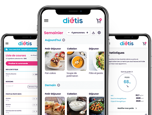 dietis plannificateur menus diabete