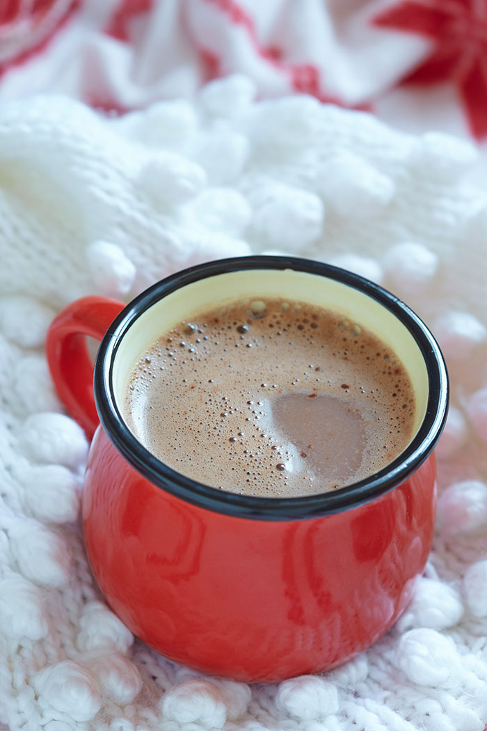 tasse de chocolat chaud